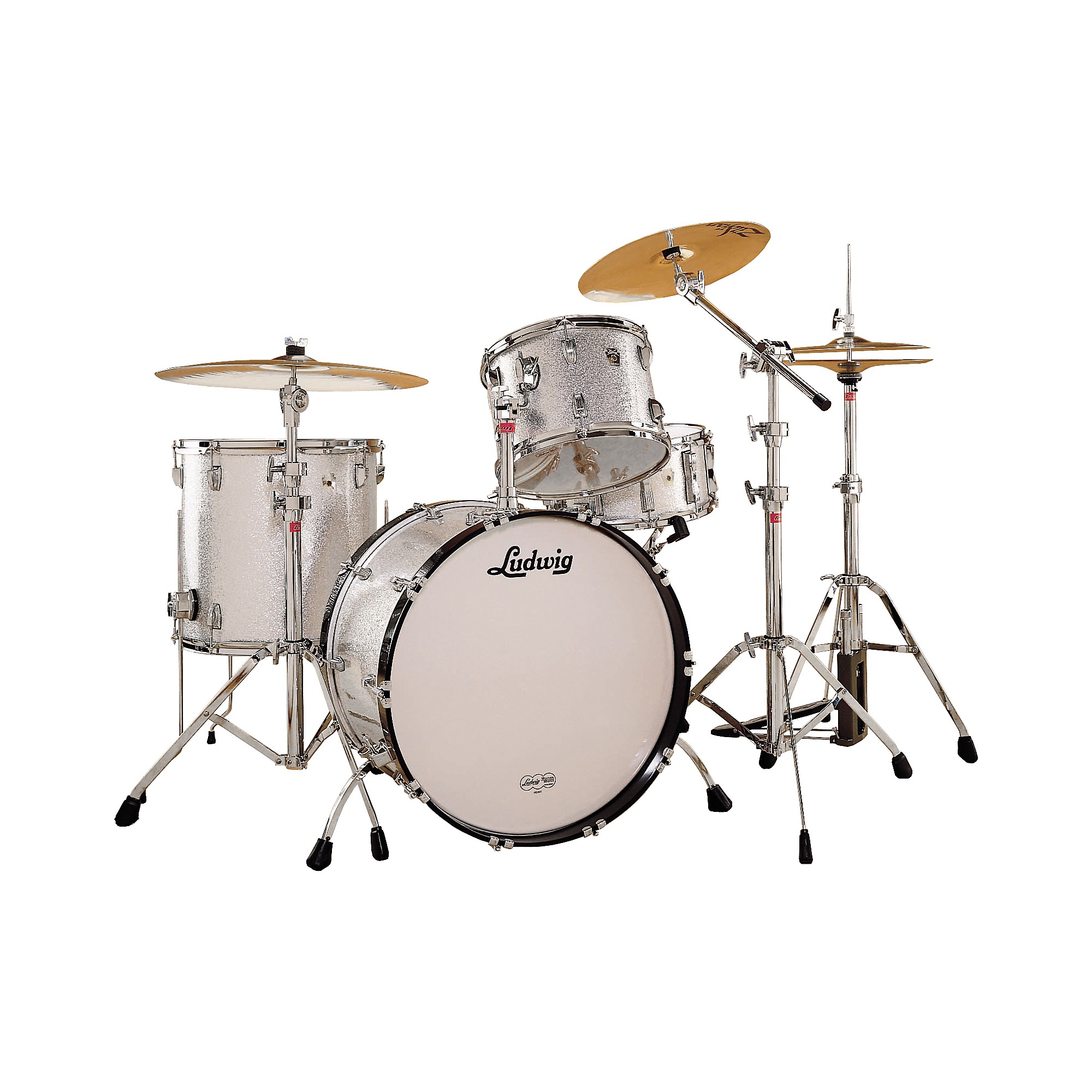 Ludwig Fab 4 Classic Maple Drum Set with 22