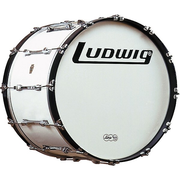 Ludwig Challenger Bass Drum White 16 Inch