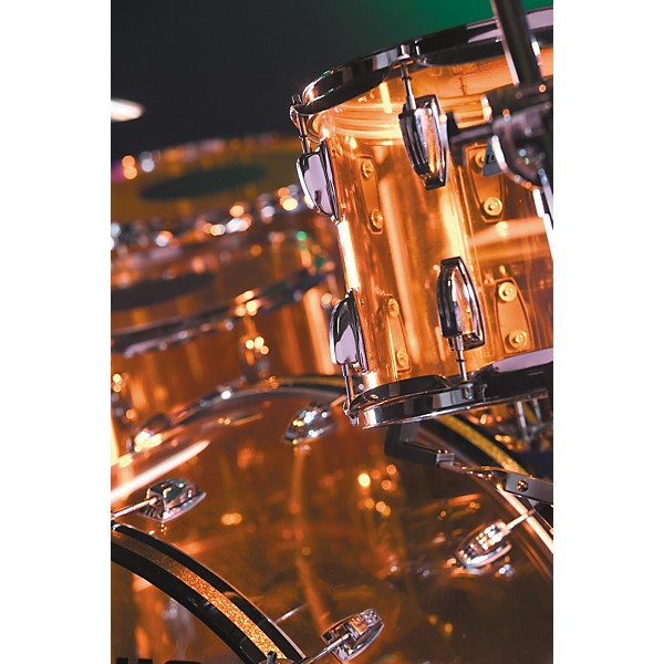 Ludwig Amber Vistalite 5-Piece Reissue Drum Set Amber