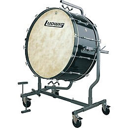 Ludwig Concert Mounted Bass Drum for LE788 stand Black 18x40
