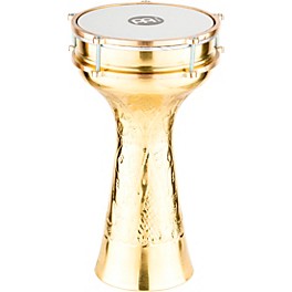 MEINL HE-215 Brass-Plated and Hand-Hammered Copper Darbuka MEINL HE-215 Brass-Plated and Hand-Hammered Copper Darbuka