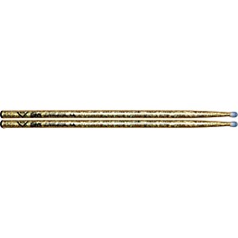 Vater Color Wrap Nylon Tip Sticks Silver Optic 5A Vater Color Wrap Nylon Tip Sticks Gold Sparkle 5A