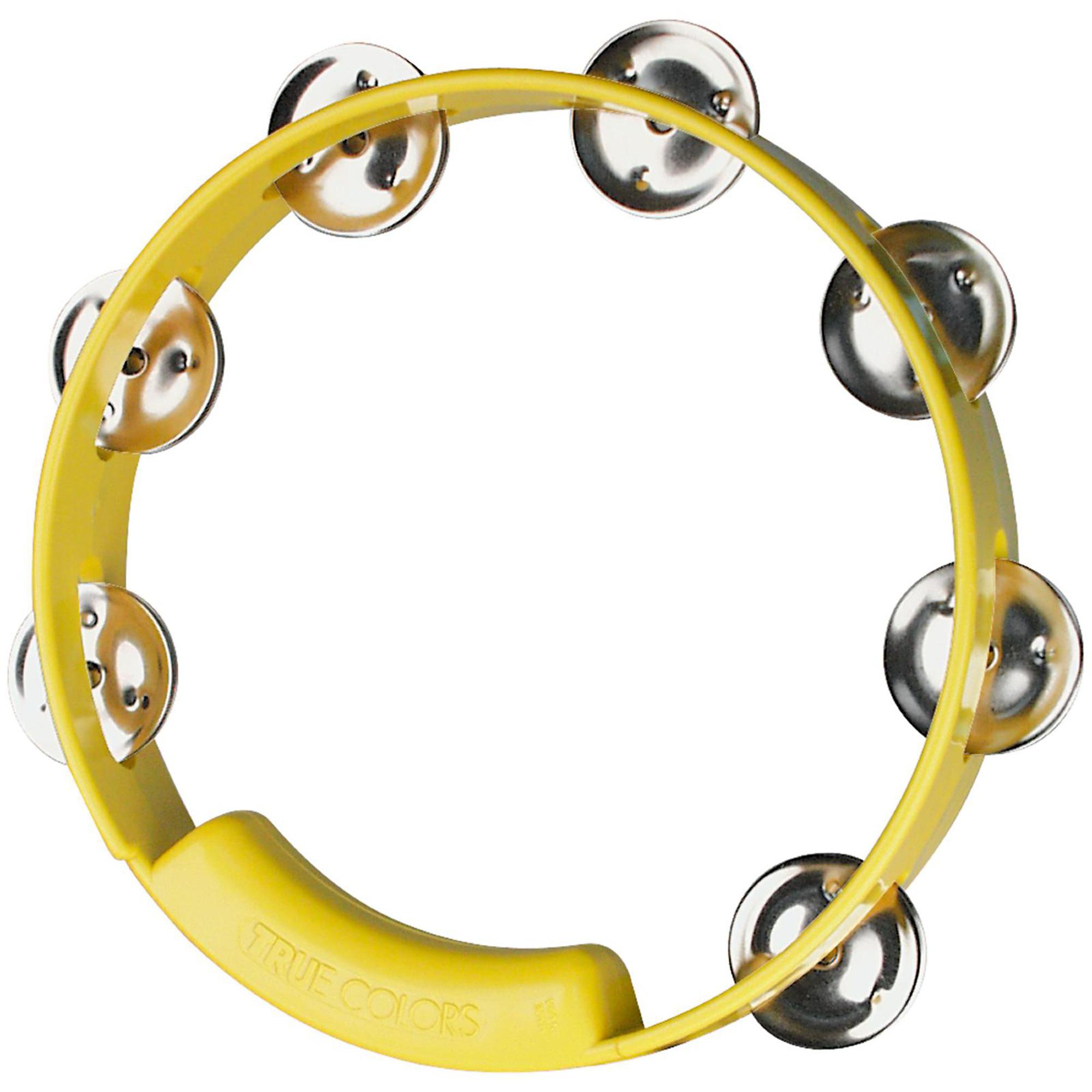Rhythm Tech True Colors Tambourine Yellow 8 in. | Guitar Center