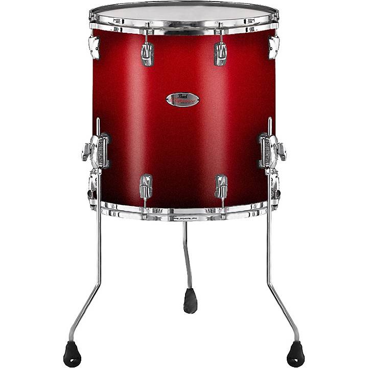 Pearl Reference Floor Tom Drum Scarlet Fade 16 x 16 in