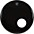 Remo Ambassador Bass Drum Head With 5.5" Port Hole Ebony 2... Remo Ambassador Bass Drum Head With 5.5" Port Hole Ebony 24 in.