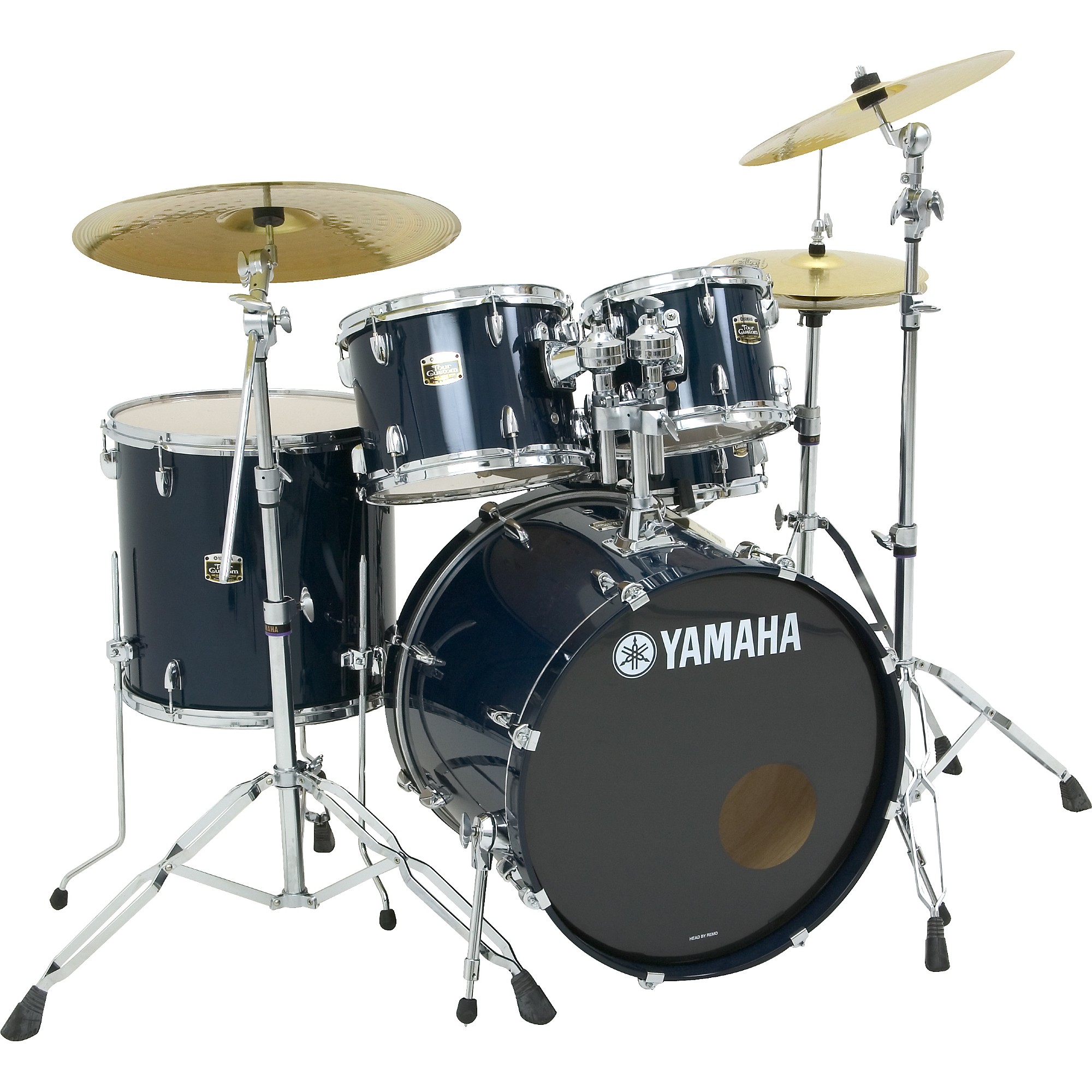 Yamaha Tour Custom 5-Piece Fusion Shell Pack Ocean Blue | Guitar