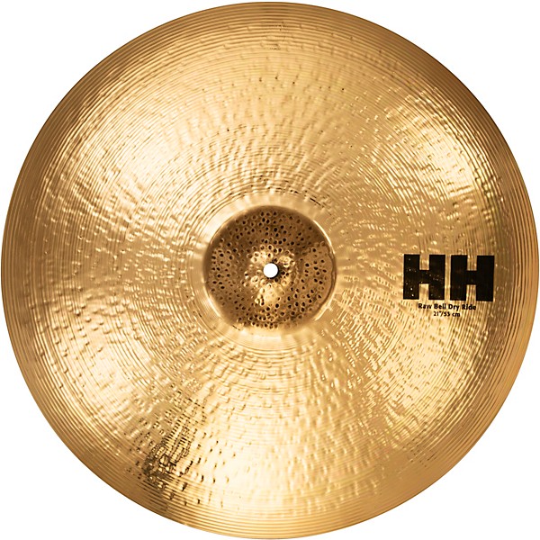 Open Box SABIAN HH Raw Bell Dry Ride Cymbal Level 1 Brilliant 21 in.
