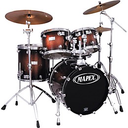 Mapex Saturn 5-Piece Standard Drum Set Root Beer Burst Sparkle Lacquer