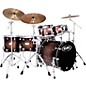 Mapex Saturn Plus Bass Fusion Pop 22 7-Piece Drum Set Root Beer Burst Sparkle Lacquer thumbnail