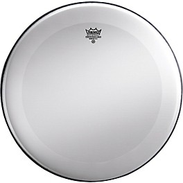 Remo Powerstroke 3 Smooth White No Stripe Bass Drum Head 22 in.