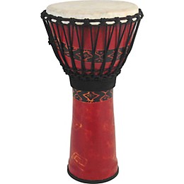 Open Box Toca Synergy Freestyle Djembe Level 1 Red 12 in.