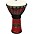 Toca Synergy Freestyle Djembe Red 10 in. Toca Synergy Freestyle Djembe Red 10 in.