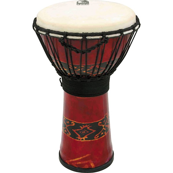 Open Box Toca Synergy Freestyle Djembe Level 1 Red 10 in.