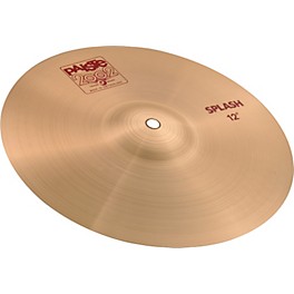 Paiste 2002 Splash Cymbal 8 in. Paiste 2002 Splash Cymbal 12 in.