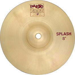 Paiste 2002 Splash Cymbal 8 in. Paiste 2002 Splash Cymbal 8 in.