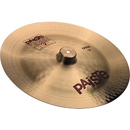 Paiste 2002 China Cymbal 20" Paiste 2002 China Cymbal 16"