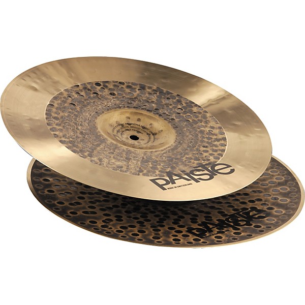 Paiste Signature Series Dark Energy MKI Hi-Hat Cymbal Pair 15 in