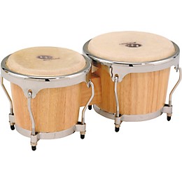 Open Box LP Classic II Bongos with Chrome Hardware Level 1 Natural