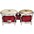 LP Classic II Bongos With Chrome Hardware Red Lava LP Classic II Bongos With Chrome Hardware Red Lava