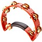 Rhythm Tech Tambourine With Brass Jingles Red 9.5 In