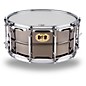 Pork Pie Big Black Brass Snare Drum With Tube Lugs and Chrome Hardware Black 14 x 6.5 in. thumbnail