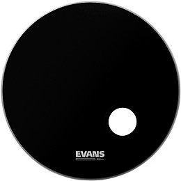 Evans EMAD Resonant Bass Drum Head Black 22 in.