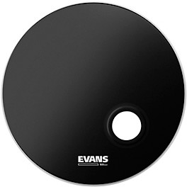 Evans EMAD Resonant Bass Drum Head Black 22 in. Evans EMAD Resonant Bass Drum Head 26 in.