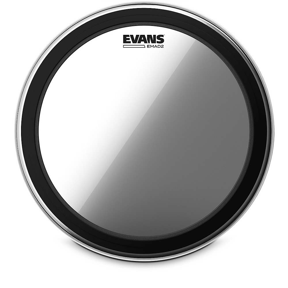 Evans Emad 2 Clear Batter Bass Drumhead 22 In.