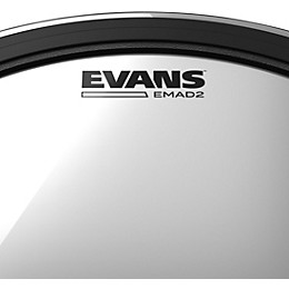 Evans EMAD 2 Clear Batter Bass Drum Head 22 in.