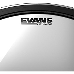 Evans EMAD 2 Clear Batter Bass Drum Head 18 in.