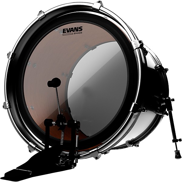 Evans EMAD 2 Clear Batter Bass Drum Head 18 in.