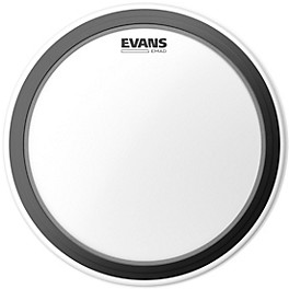 Evans EMAD Coated Bass Drum Batter Head 22 in. Evans EMAD Coated Bass Drum Batter Head 26 in.