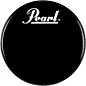 Pearl Logo Front Bass Drum Head Black 20 in. thumbnail