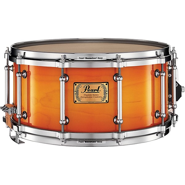DISC Pearl LTD Edition 14 x 5.5'' Universal Brass Snare Drum na  Gear4Music.com