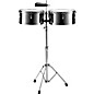 Pearl PTS5134 13 in. and 14 in. Steel Timbales with Cowbell and Stand thumbnail