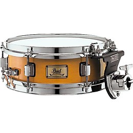 Pearl 6-Ply Maple Shell Snare Drum with ISS Mount Liquid Amber 10 x 4 in.