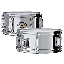 Open Box Pearl Steel Firecracker Snare Level 2 Chrome, 12x5 Inches 190839046161