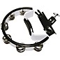 Pearl Quick-Draw Mounted Tambourine with Steel Jingles White thumbnail