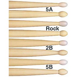 Regal Tip But Naked Drumsticks Wood 5B
