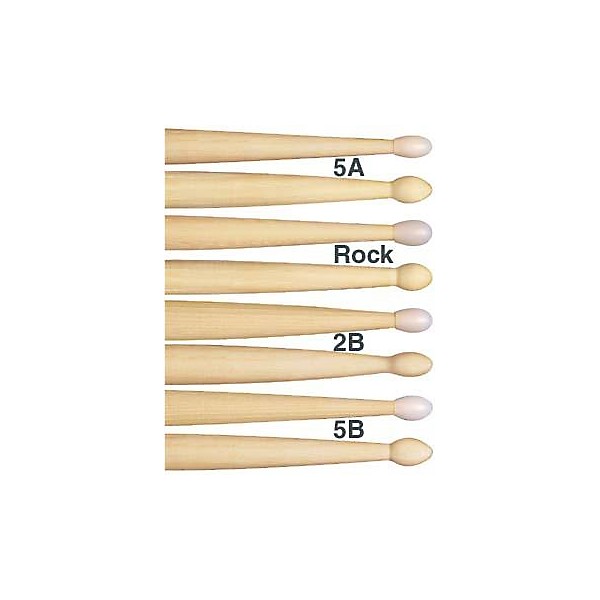 Regal Tip But Naked Drumsticks Wood 5B
