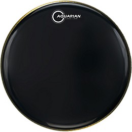 Aquarian Classic Clear Drumhead Black 12 in.