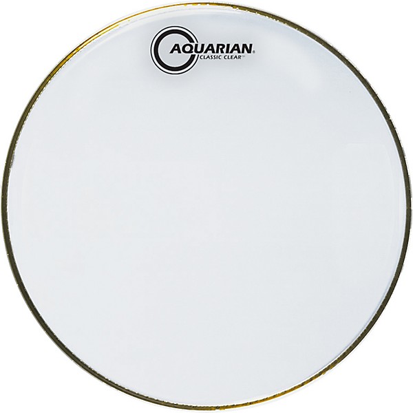 Aquarian Classic Clear Snare Bottom Drumhead 15 in.