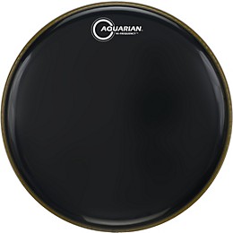 Aquarian Hi-Frequency Drumhead Black Black 13 in.