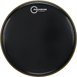 Aquarian Hi-Frequency Drumhead Black Clear 14 in. Aquarian Hi-Frequency Drumhead Black Black 13 in.