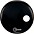 Aquarian Regulator Black Resonant Kick Drum Head Black 22 in. Aquarian Regulator Black Resonant Kick Drum Head Black 20 in.