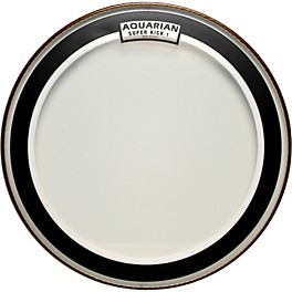 Aquarian Super Kick I Drumhead 22 in. Aquarian Super Kick I Drumhead 20 in.