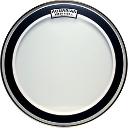 Aquarian Super Kick II Drum Head 22 in. Aquarian Super Kick II Drum Head 20 in.