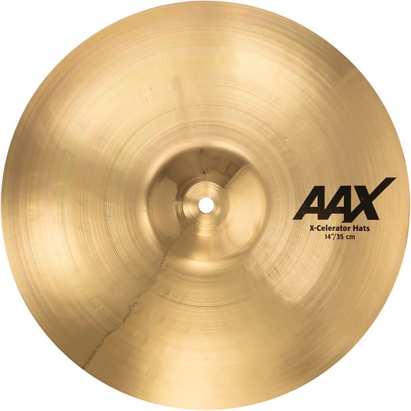 SABIAN AAX X-Celerator Hi-Hat Cymbals, Brilliant 14 in.