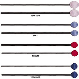 Vic Firth Round Head Keyboard Mallets Very Hard Vic Firth Round Head Keyboard Mallets Medium