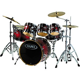 Mapex M Birch 6-Piece Drum Set with Free 8" Tom Black Forest Cherry